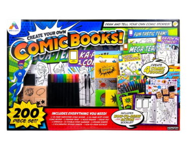 ARTISCAPES Comic Book Art Set – Only $6.94!