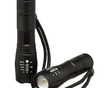 Amuoc LED 2000 Lumens Flashlights – Only $4.77!