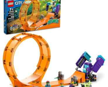 LEGO City Stuntz Smashing Chimpanzee Stunt Loop Building Kit – Only $19.63!
