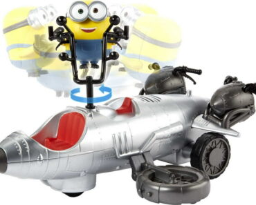 Minions Wild Rider RC Vehicle with Bob Action Figure – Only $9.65!