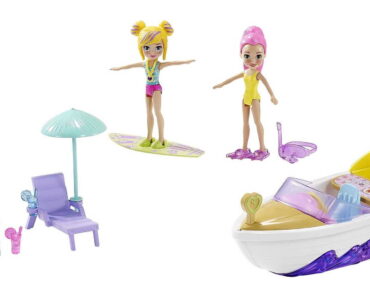 Polly Pocket Splashin’ Fun Mermaid Pack – Only $10.82!