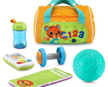 VTech Workout Buddies Bag Pretend Exercise Equipment – Only $7.98!