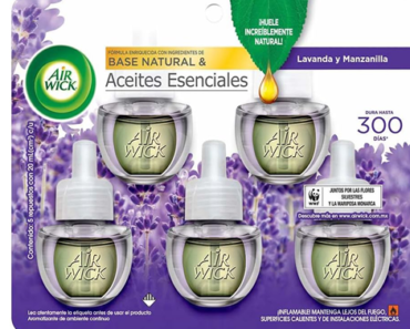 Air Wick Plug in Scented Oil Refill, 5ct, Lavender and Chamomile – Just $4.42!