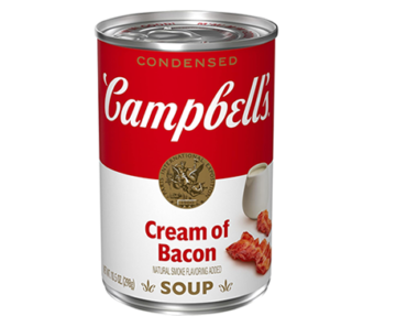 Campbell’s Condensed Cream of Bacon Soup, 10.5 OZ Can – Just $1.28!