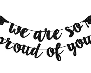 We are So Proud of You Graduation Banner – Just $7.49!