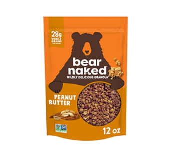 Bear Naked Granola Cereal, Peanut Butter – 3 Bags – Just $7.78!