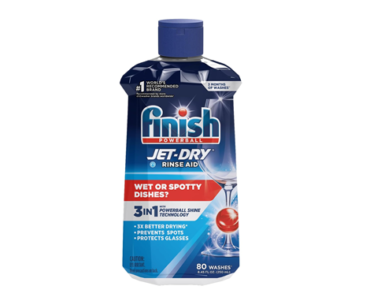 Finish Jet-Dry Dishwasher Rinse Aid, 8.45 Fl Oz – Just $1.59!