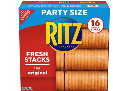 Ritz Crackers Flavor Party Size Box of Fresh Stacks 16 Sleeves – Just $4.12!