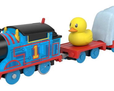 Thomas & Friends Motorized Toy Train Secret Agent Thomas Battery-Powered Engine with Cargo – Just $5.37!