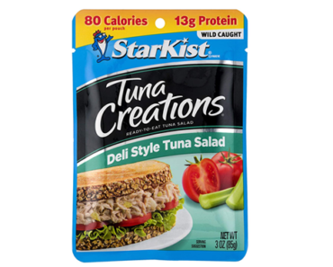 StarKist Tuna Creations Deli Style Tuna Salad, 3 oz, Pack of 12 – Just 2 for $21.52!
