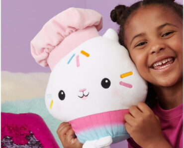 Gabby’s Dollhouse 14-inch Cakey Cat Huggable Plush – Only $7.58!