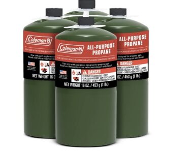 Coleman All Purpose Propane Gas Cylinder – 4-Pack – Just $18.87!