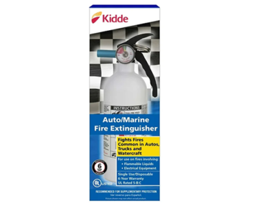 Kidde 5BC Auto/Marine Fire Extinguisher – Just $10.62!