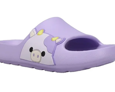 Squishmallows Kids Slide Sandals in 4 Styles and Adults in 2 Styles – Just $14.99-$15.00!