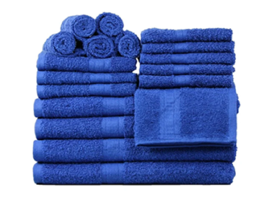 Mainstays Basic Solid 18-Piece Bath Towel Set Collection – Just $15.41!