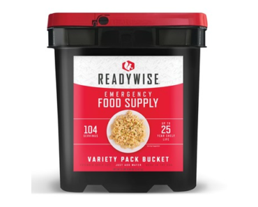 ReadyWise 120 Serving Emergency Food Supply, Variety Pack – Just $79.99!