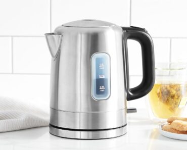 Amazon Basics Stainless Steel Portable Fast, Electric Hot Water Kettle – Only $18.99!