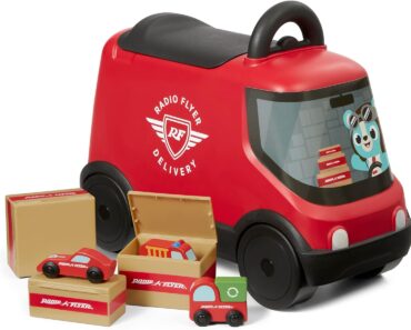 Radio Flyer Delivery Van Ride On Toy – Only $18.99!