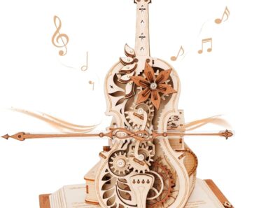 ROBOTIME Wooden Music Box – Only $21.59! ROBOTIME Wooden Music Box – Only $21.59!