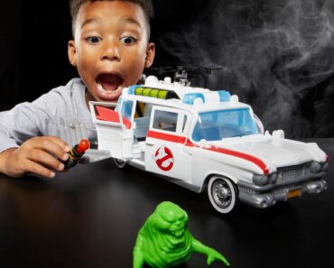 Ghostbusters Track & Trap Ecto-1 Toy Vehicle – Only $17.49!