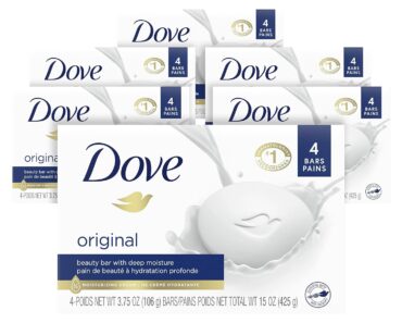 Dove Beauty Bar Original Moisturizing Bars (24 Count) – Only $20.34!