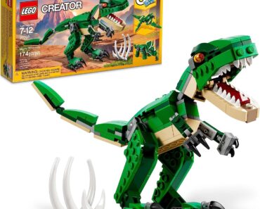 LEGO Creator 3 in 1 Mighty Dinosaur Building Toy – Only $9.59!