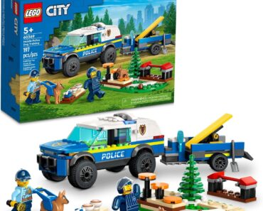 LEGO City Mobile Police Dog Training Building Set – Only $18.99! LEGO City Mobile Police Dog Training Building Set – Only $18.99!