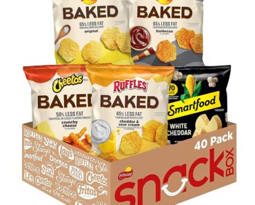 Frito Lay Baked & Popped Mix Variety Pack (Pack of 40) – Only $16.62!
