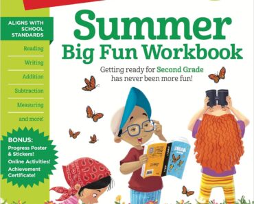Summer Big Fun Workbook Bridging Grades 1 & 2 – Only $6.74!