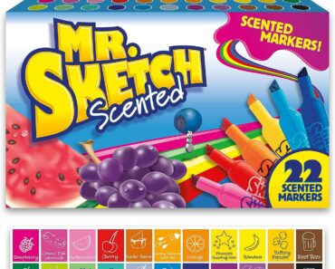 Mr. Sketch Scented Watercolor Markers (22 Count) – Only $10.64!