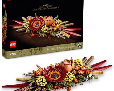LEGO Icons Dried Flower Centerpiece – Only $39.99!