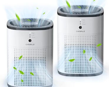 CHIVALZ Air Purifiers (2 Pack) – Only $50.39! AMAZING!
