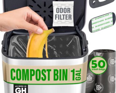 Eparé Kitchen Compost Bin – Only $16.99!