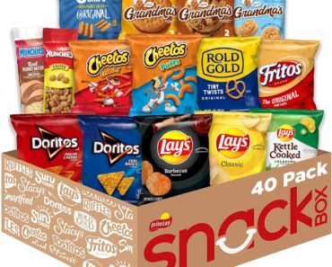 Frito Lay Ultimate Classic Snacks Package (Pack of 40) – Only $18.84!
