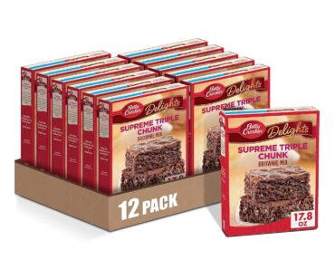 Betty Crocker Delights Triple Chunk Supreme Brownie Mix (Pack of 12) – Only $18.51!