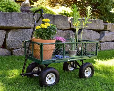 Gorilla Carts Steel Garden Cart – Only $89!