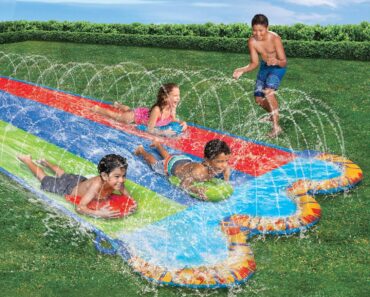 BANZAI Triple Racer Water Slide – Only $14.99!