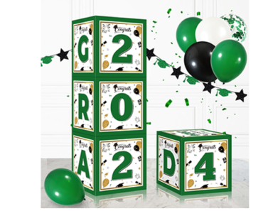 Balloon Boxes Set for 2024 Graduation Decorations – Just $15.99!