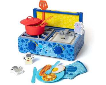 Melissa & Doug Blue’s Clues & You! Wooden Cooking Play Set – 42 Pieces – Just $18.00!