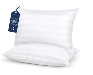 Queen Size Cooling Bed Pillows: Hotel Quality, Set of 2 – Just $32.99!