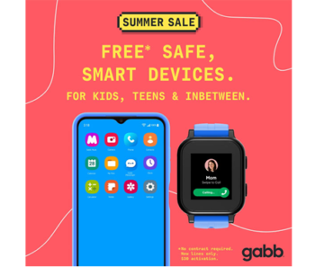 Summer Sale! FREE Kid-Safe Phones & Watches. No contract required! Limited Time Only!