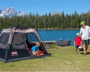 Coleman 4-Person Cabin Camping Tent with Instant Setup – Only $89!