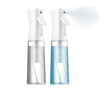 2 Pack Continuous Spray Bottles – Ultra Fine Mist Sprayers – Just $6.99! 2 Pack Continuous Spray Bottles – Ultra Fine Mist Sprayers – Just $6.99!