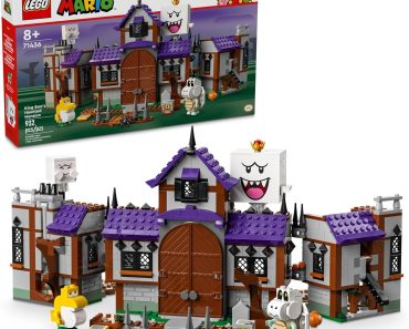 LEGO Super Mario King Boo’s Haunted Mansion Building Set – Only $59.99! LEGO Super Mario King Boo’s Haunted Mansion Building Set – Only $59.99!