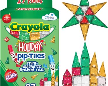 CreateOn Crayola Holiday Glitter Mini PIP Magnetic Tiles – Only $24.95! CreateOn Crayola Holiday Glitter Mini PIP Magnetic Tiles – Only $24.95!