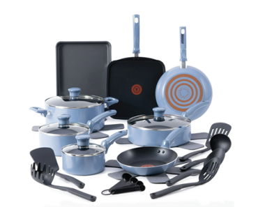 T-fal Kitchen Solutions, 22 Piece Non-Stick Pots and Pans Cookware Set – Just $49.76! Walmart Black Friday – EARLY ACCESS for WM+ MEMBERS! T-fal Kitchen Solutions, 22 Piece Non-Stick Pots and Pans Cookware Set – Just $49.76! Walmart Black Friday – EARLY ACCESS for WM+ MEMBERS!