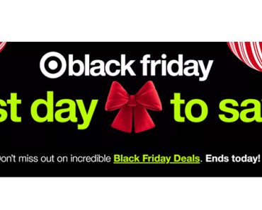 Target’s Black Friday Sale LAST DAY! FREE $50 with New RedCard! Target’s Black Friday Sale LAST DAY! FREE $50 with New RedCard!