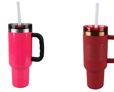 Ozark Trail 40 oz Insulated Stainless Steel Tumbler with Handle – Just $10.00! Select Colors! Ozark Trail 40 oz Insulated Stainless Steel Tumbler with Handle – Just $10.00! Select Colors!