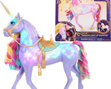 Unicorn Academy Interactive Rainbow Light-up Wildstar with Lights – Only $14.99! Unicorn Academy Interactive Rainbow Light-up Wildstar with Lights – Only $14.99!