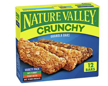 Nature Valley Crunchy Granola Bars, Variety Pack, 12 bars – Just $2.39! Nature Valley Crunchy Granola Bars, Variety Pack, 12 bars – Just $2.39!